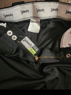 Intensity Girls Black Softball Pants - YLG